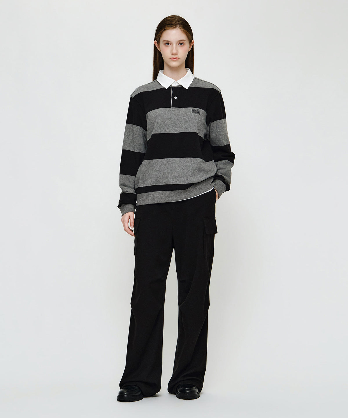 Marithe & Francois Girbaud - Parachute Cargo Pants (Black) product image 3 | TRAB K-Fashion Australia