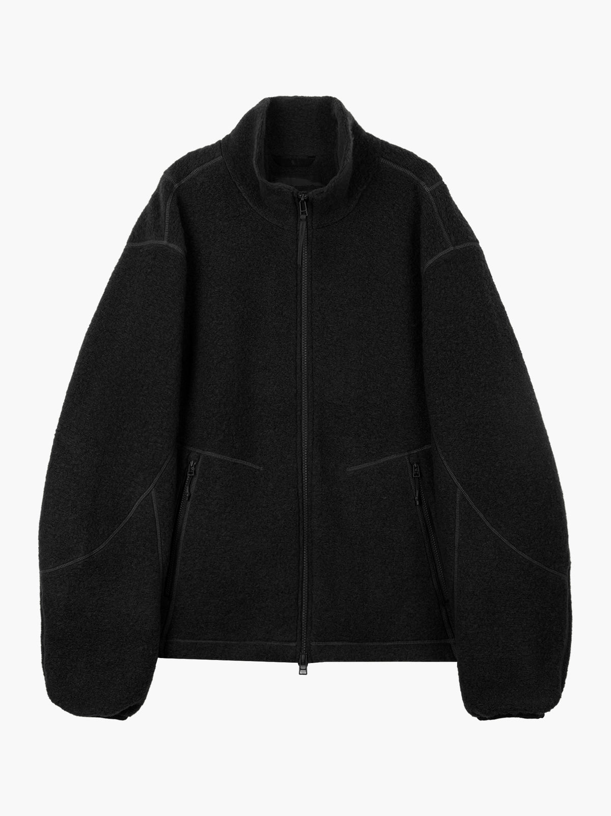 Jiyong Kim - Fleece Jacket (Black) product image 7 | TRAB K-Fashion Australia