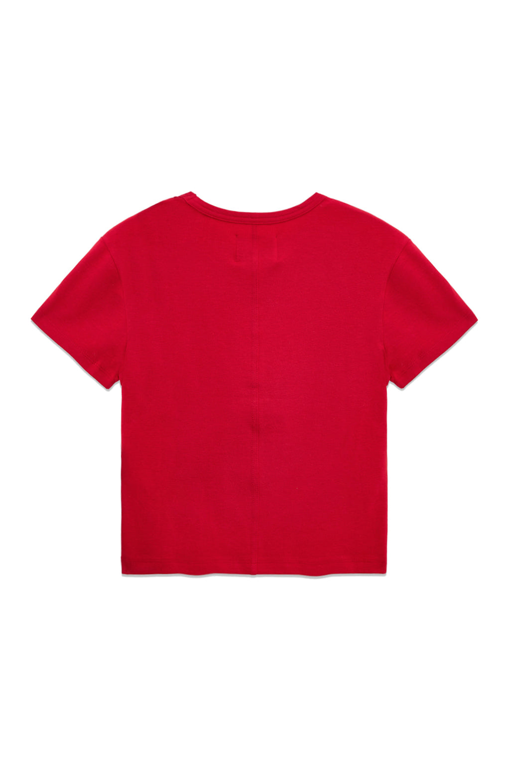 Matin Kim - Mini Label Shirring Top (Red) product image 2 | TRAB K-Fashion Australia