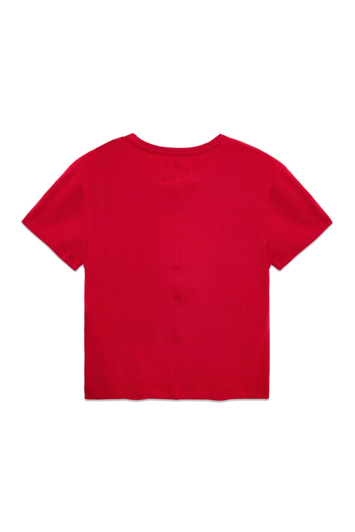 Matin Kim - Mini Label Shirring Top (Red) product image 2 | TRAB K-Fashion Australia