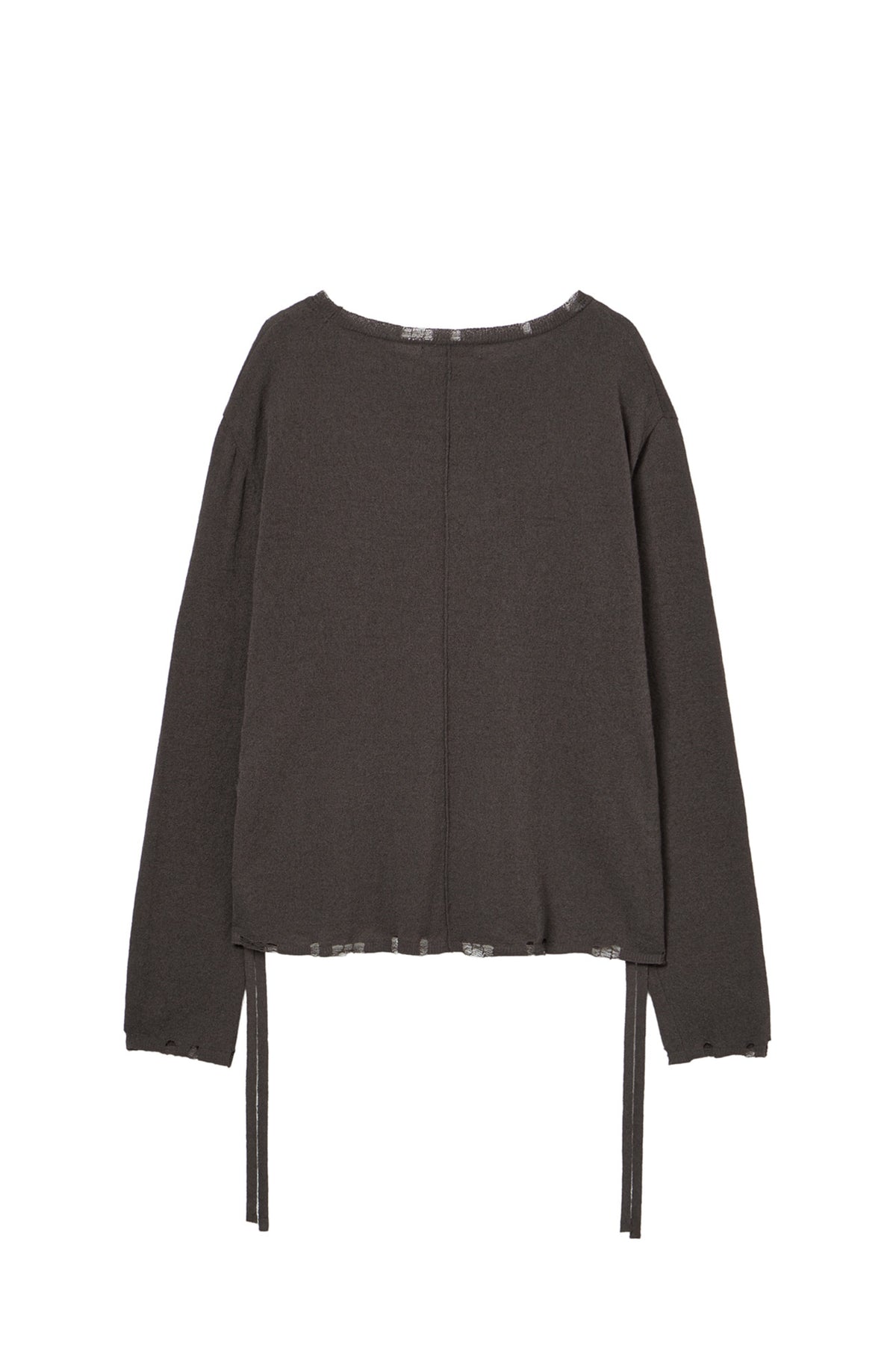 Deinet - Side Tie Knit (Brown) product image 2 | TRAB K-Fashion Australia