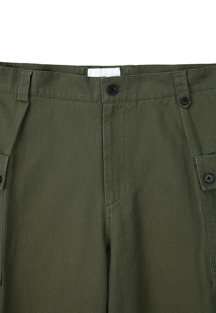 Art if acts - M-43 HBT Cargo Trousers (Olive) product image 7 | TRAB K-Fashion Australia