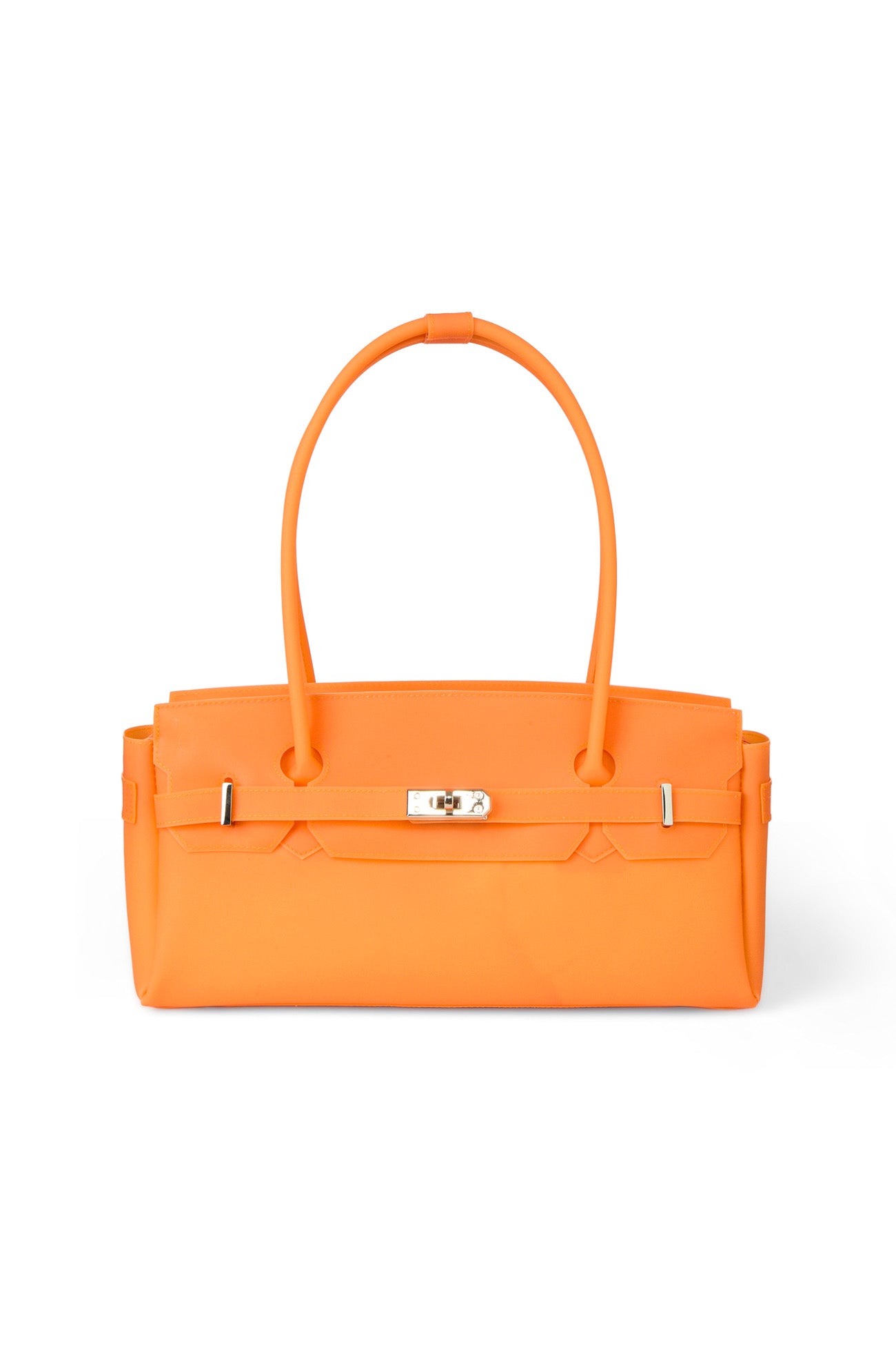 Deinet - [free Card Wallet] Jelly Two-Way Bag (Orange) product image 1 | TRAB K-Fashion Australia