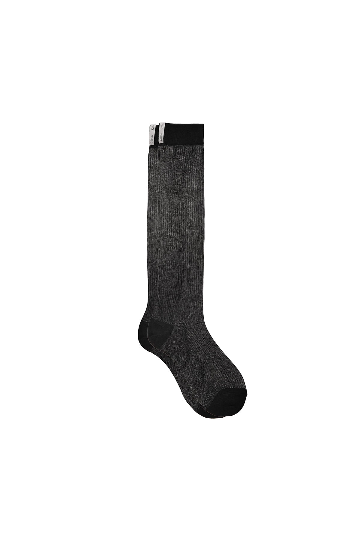Matin Kim - Glitter See Through Socks (Black) product image 2 | TRAB K-Fashion Australia