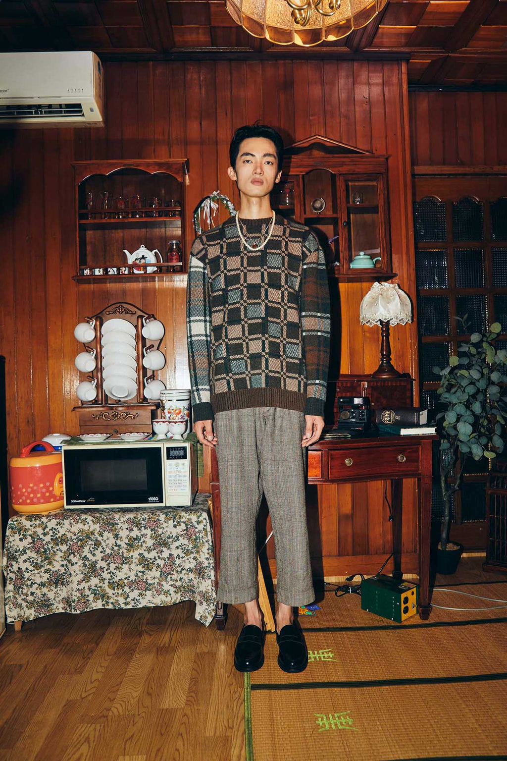 Ioedle - Checked Knit Pullover (OC) product image 11 | TRAB K-Fashion Australia