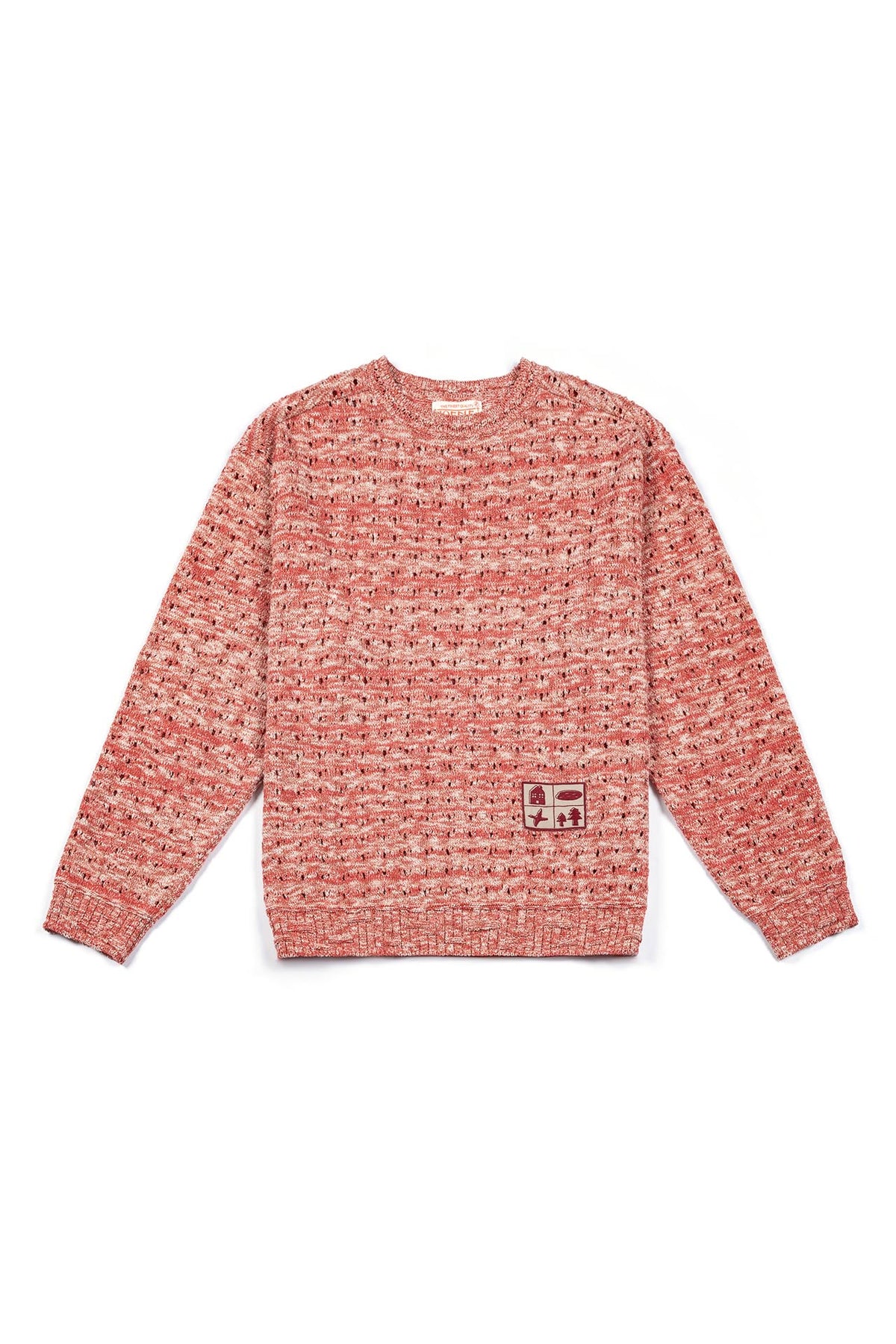 Ioedle - Window View Mesh Knit (Red) product image 2 | TRAB K-Fashion Australia