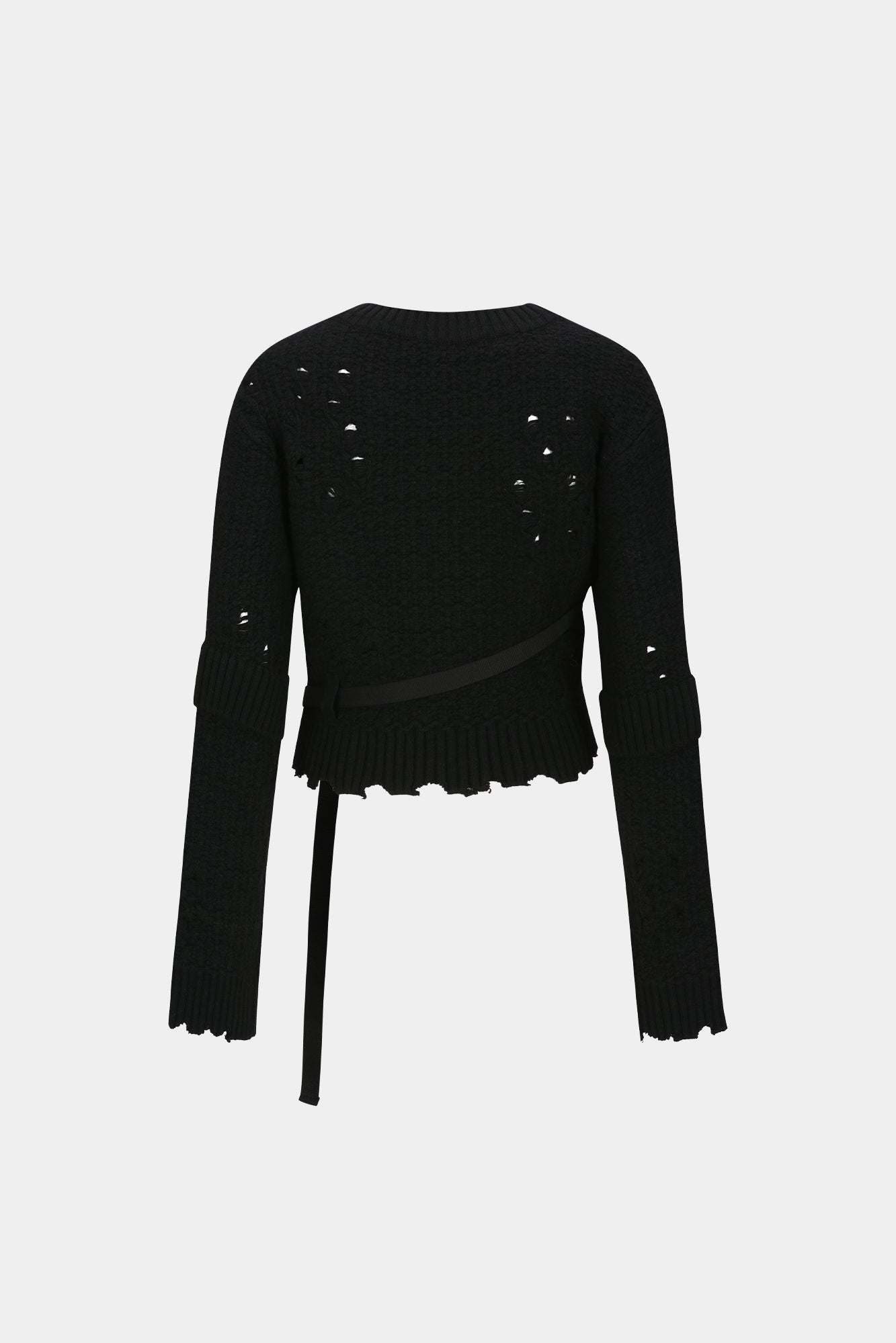 Andersson Bell - Nora Strap Knit Pullover (Black) product image 9 | TRAB K-Fashion Australia