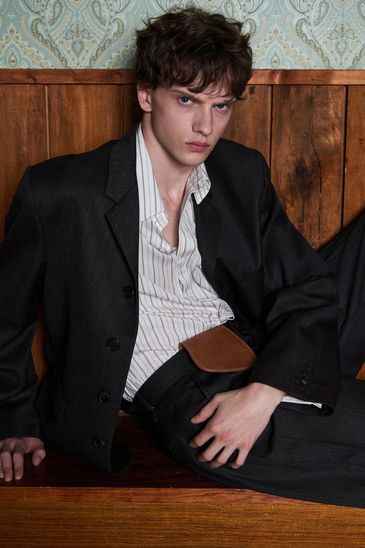 STU - Rounded Single Breasted Jacket (Charcoal) product image 9 | TRAB K-Fashion Australia