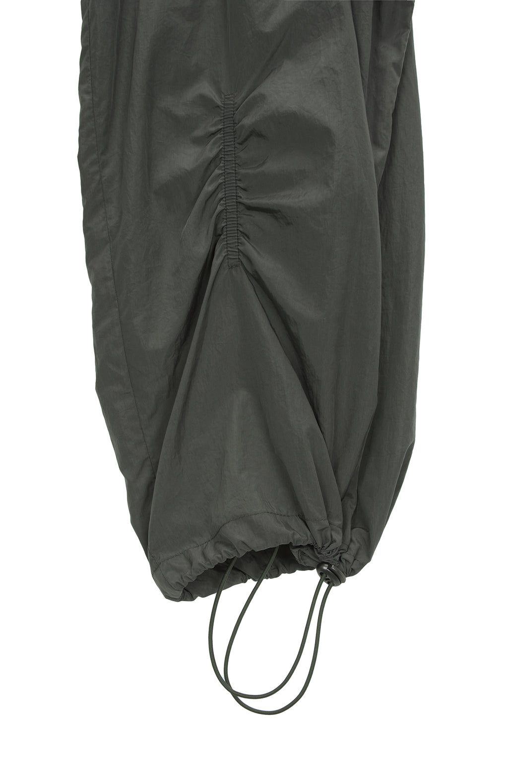 Matin Kim - Shirring Point Nylon Pants (Khaki) product image 4 | TRAB K-Fashion Australia