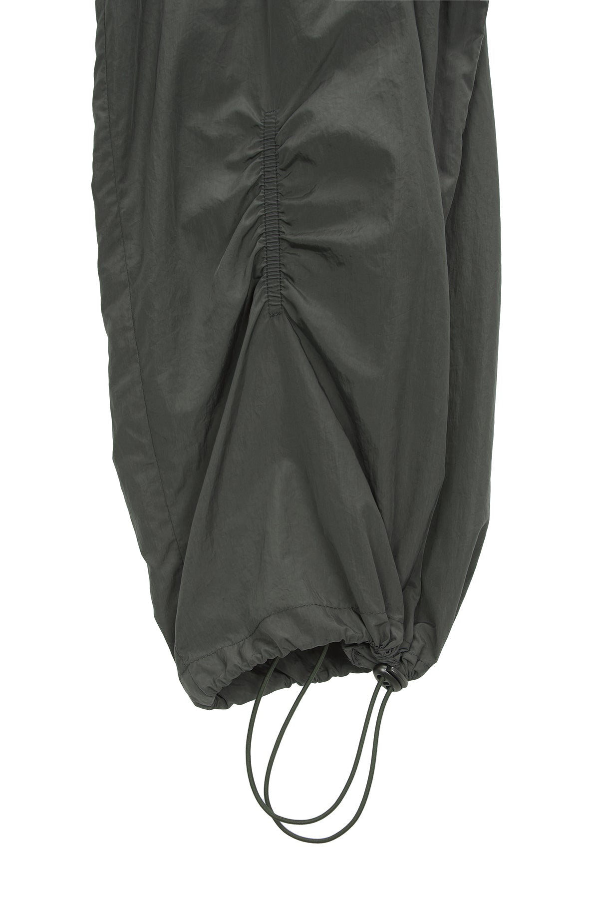 Matin Kim - Shirring Point Nylon Pants (Khaki) product image 4 | TRAB K-Fashion Australia
