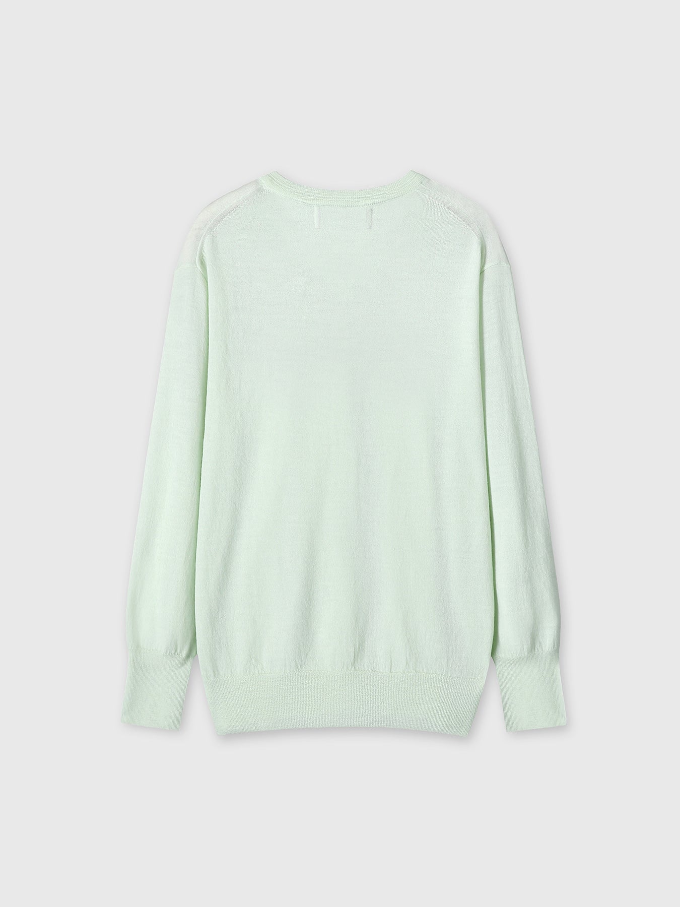 Tonywack - Airy Cashmere V-Neck (Mint) product image 9 | TRAB K-Fashion Australia
