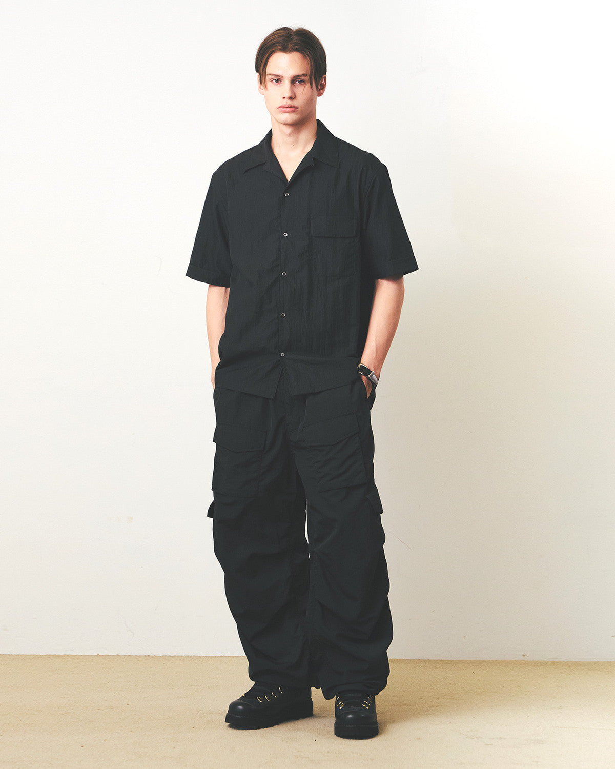 Eastlogue - M65 Shell Easy Pants (Charcoal Twill) product image 1 | TRAB K-Fashion Australia