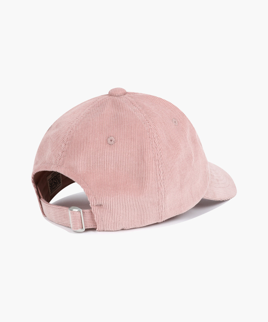 Marithe & Francois Girbaud - Corduroy Small Classic Logo Cap (Dark Pink) product image 2 | TRAB K-Fashion Australia