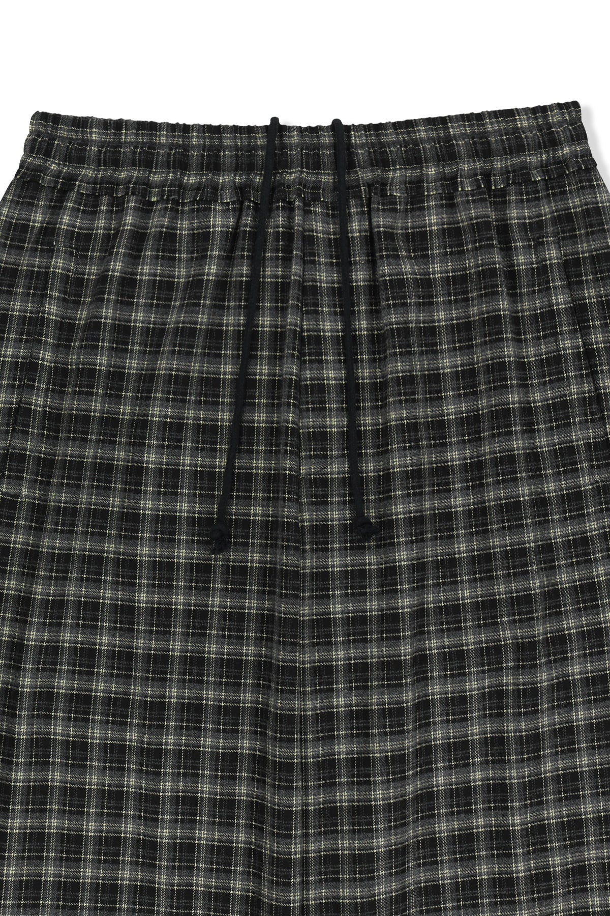 Matin Kim - Check Mix Jersey Pants (Black) product image 3 | TRAB K-Fashion Australia