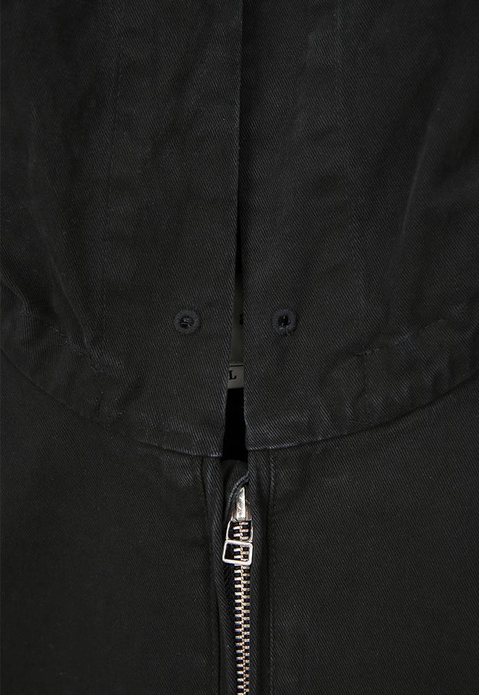 Art if acts - Cotton Hood Zip-up (Vintage Black) product image 9 | TRAB K-Fashion Australia