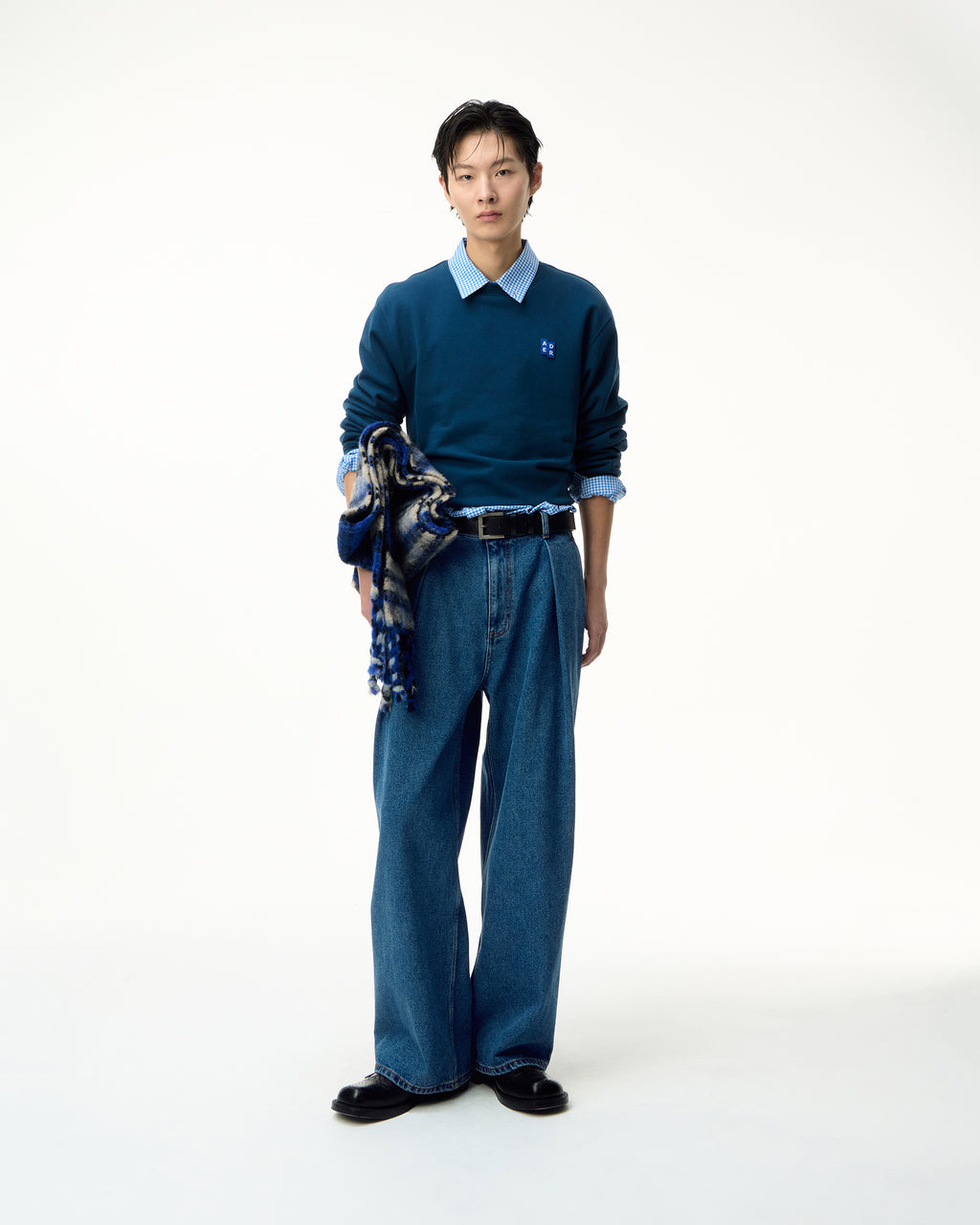 Ader Error - Sig; SV Tag jeans 02 (Blue) product image 8 | TRAB K-Fashion Australia
