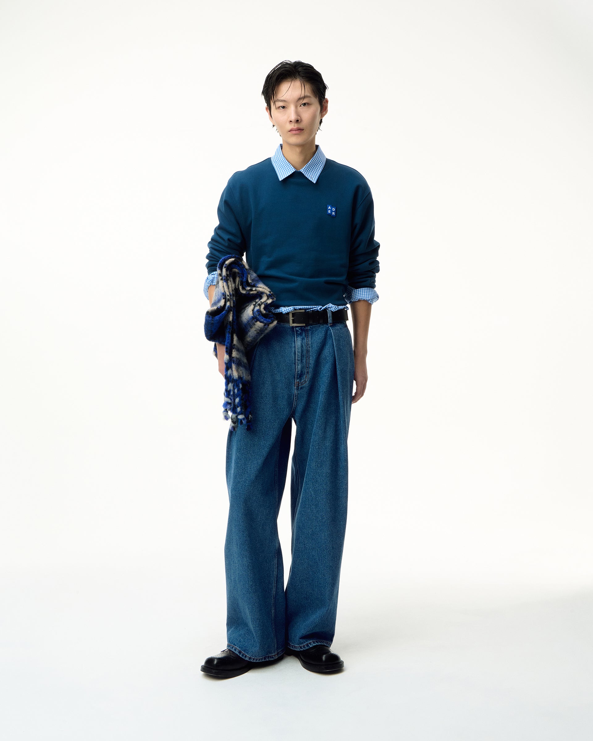Ader Error - Sig; SV Tag jeans 02 (Blue) product image 8 | TRAB K-Fashion Australia