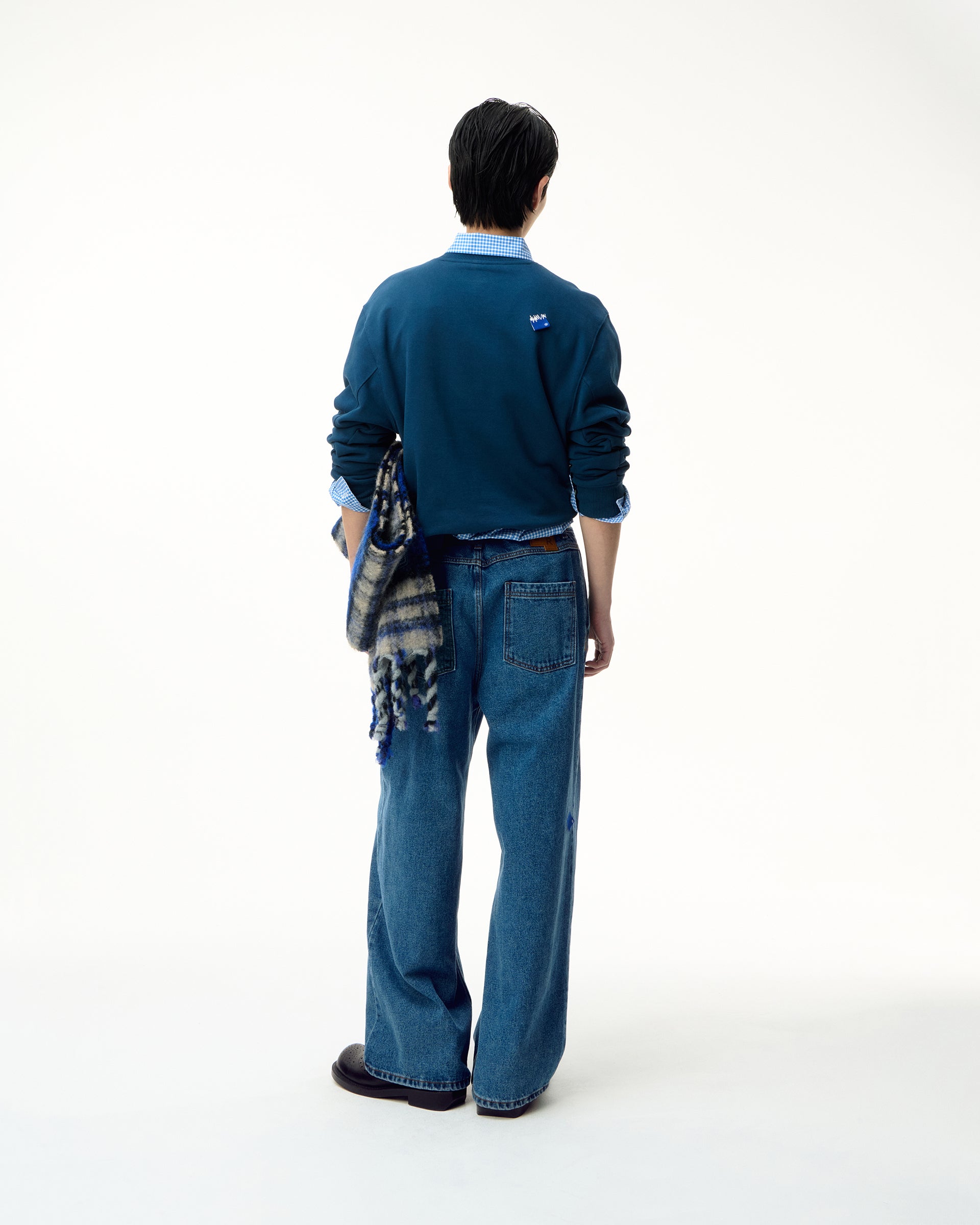 Ader Error - Sig; SV Tag jeans 02 (Blue) product image 9 | TRAB K-Fashion Australia