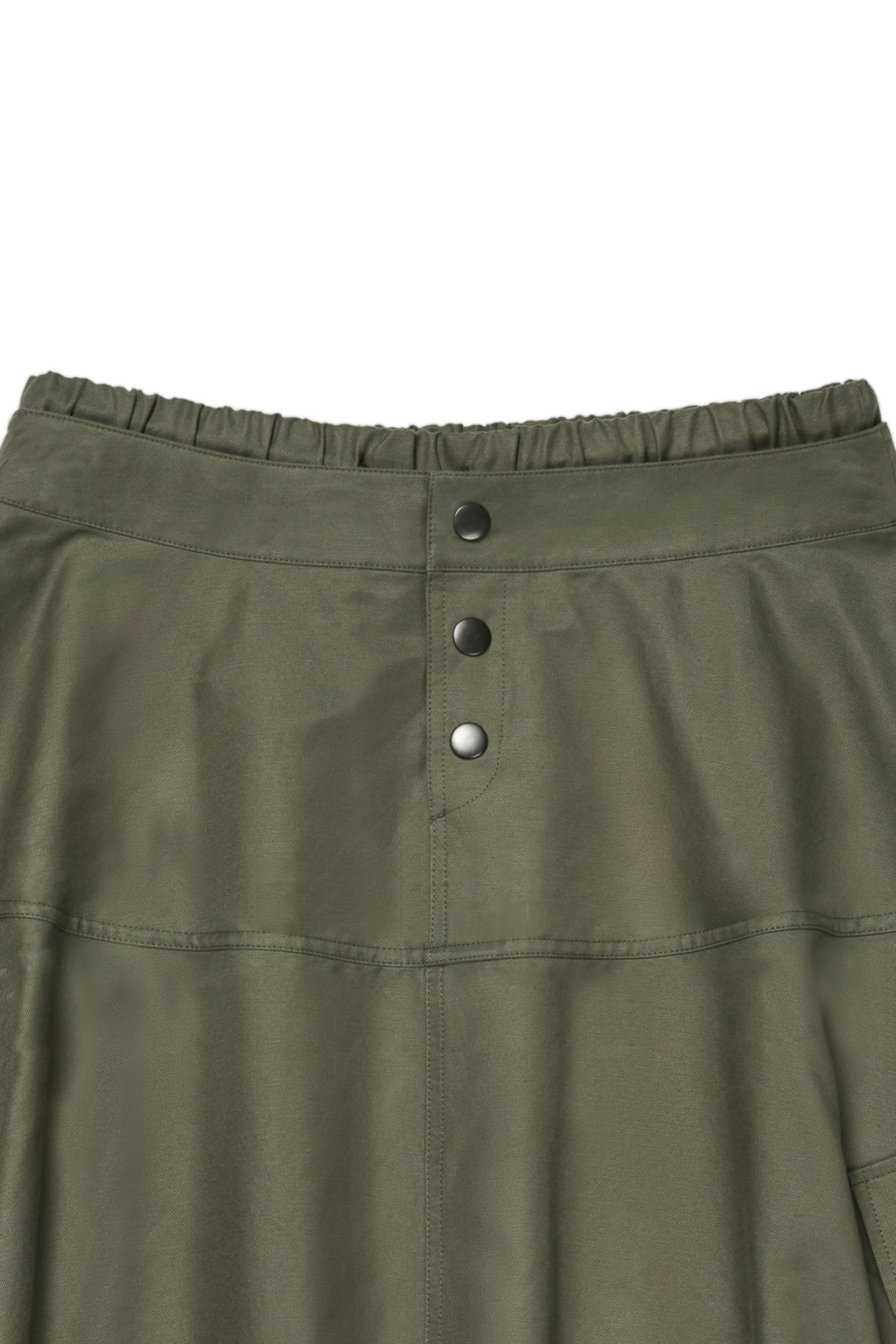 Deinet - Double Layered Waist Skirt (Khaki) product image 14 | TRAB K-Fashion Australia