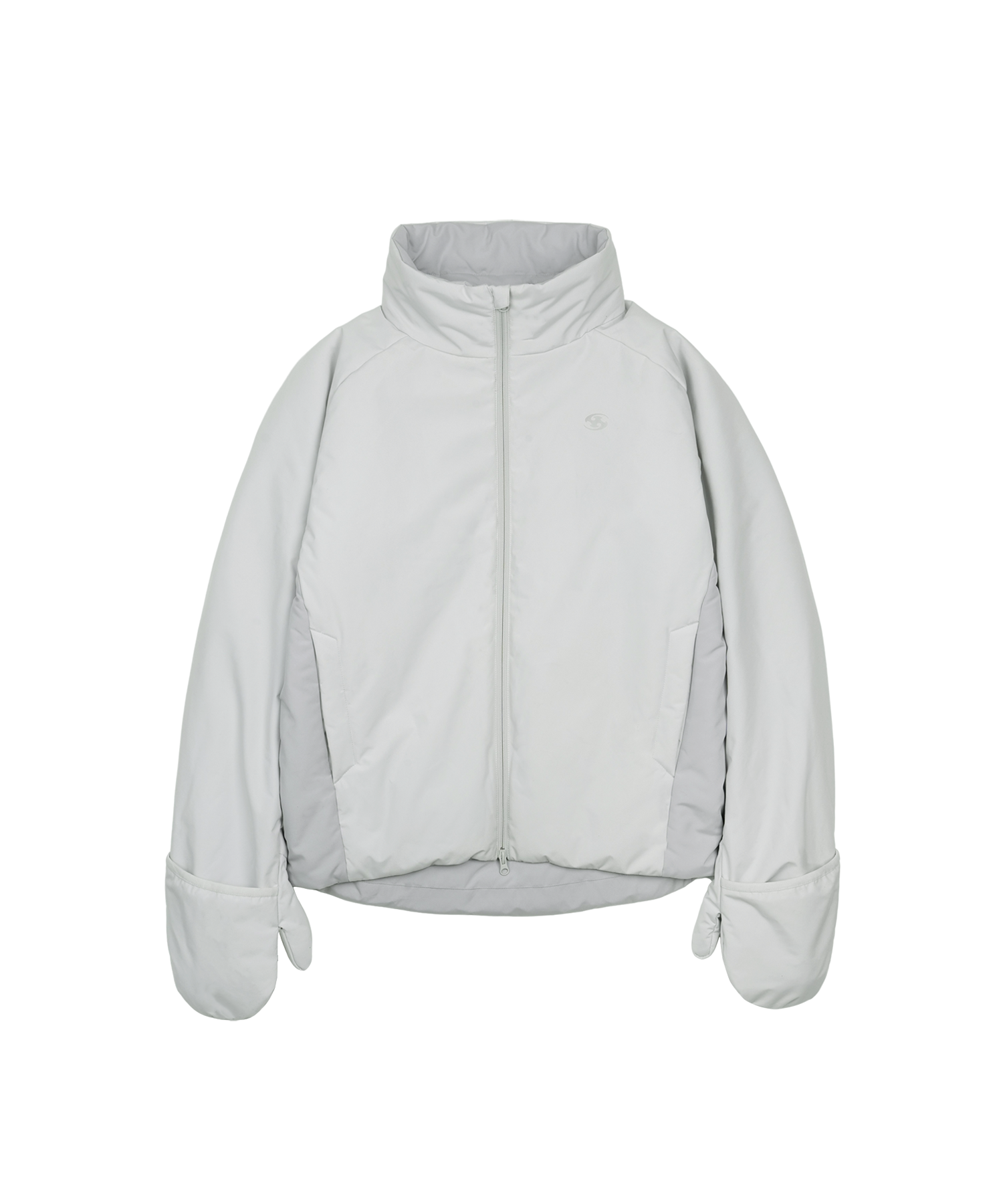 San San Gear - Reversible Puffer Jacket (Light Grey) product image 10 | TRAB K-Fashion Australia