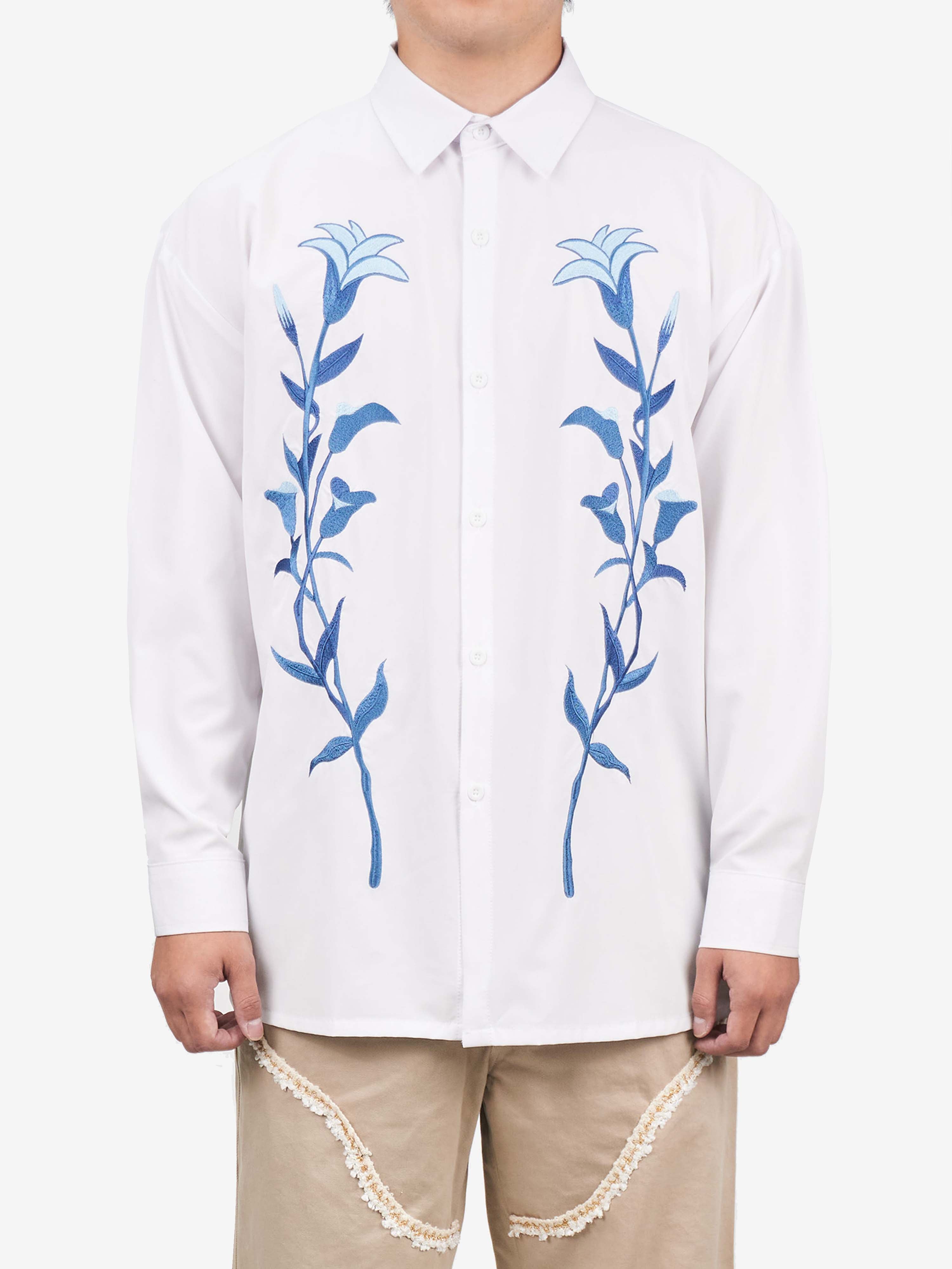 Juntae Kim - Embroidery Shirts (OC1) product image 1 | TRAB K-Fashion Australia