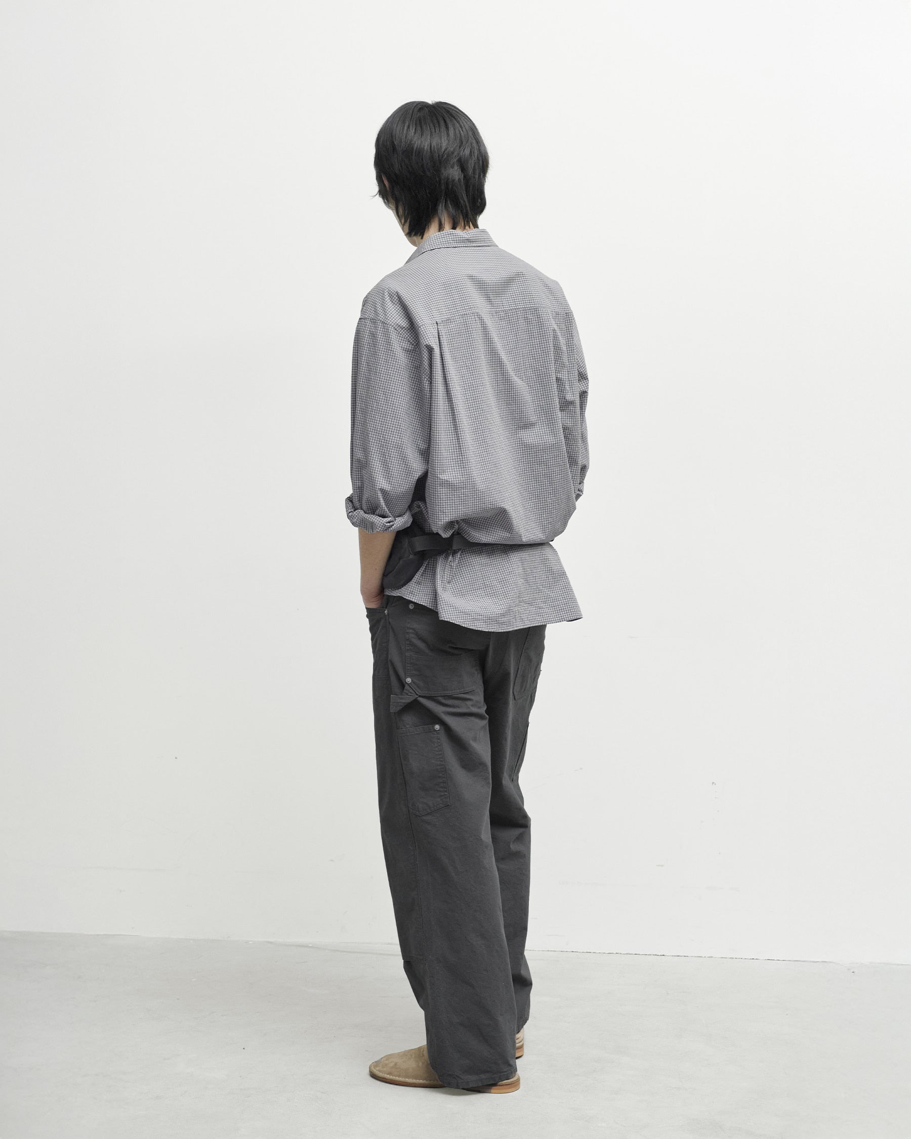 Brownyard - Double Knee Pants (Charcoal) product image 3 | TRAB K-Fashion Australia