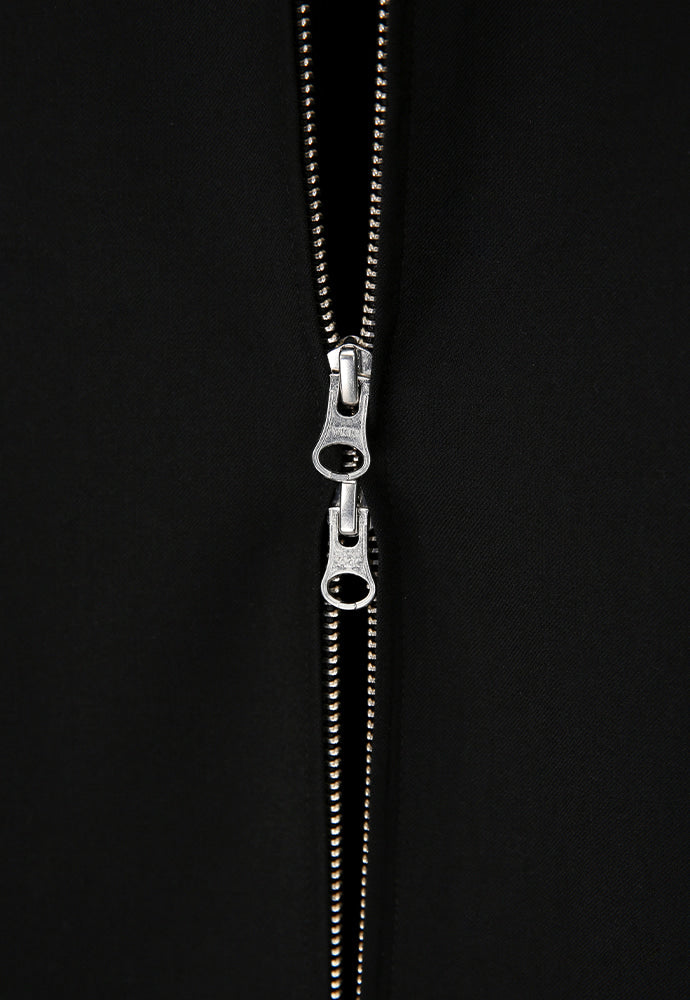 Tonywack - Wool Side Buckle Pleated Short Jacket (Black) product image 9 | TRAB K-Fashion Australia