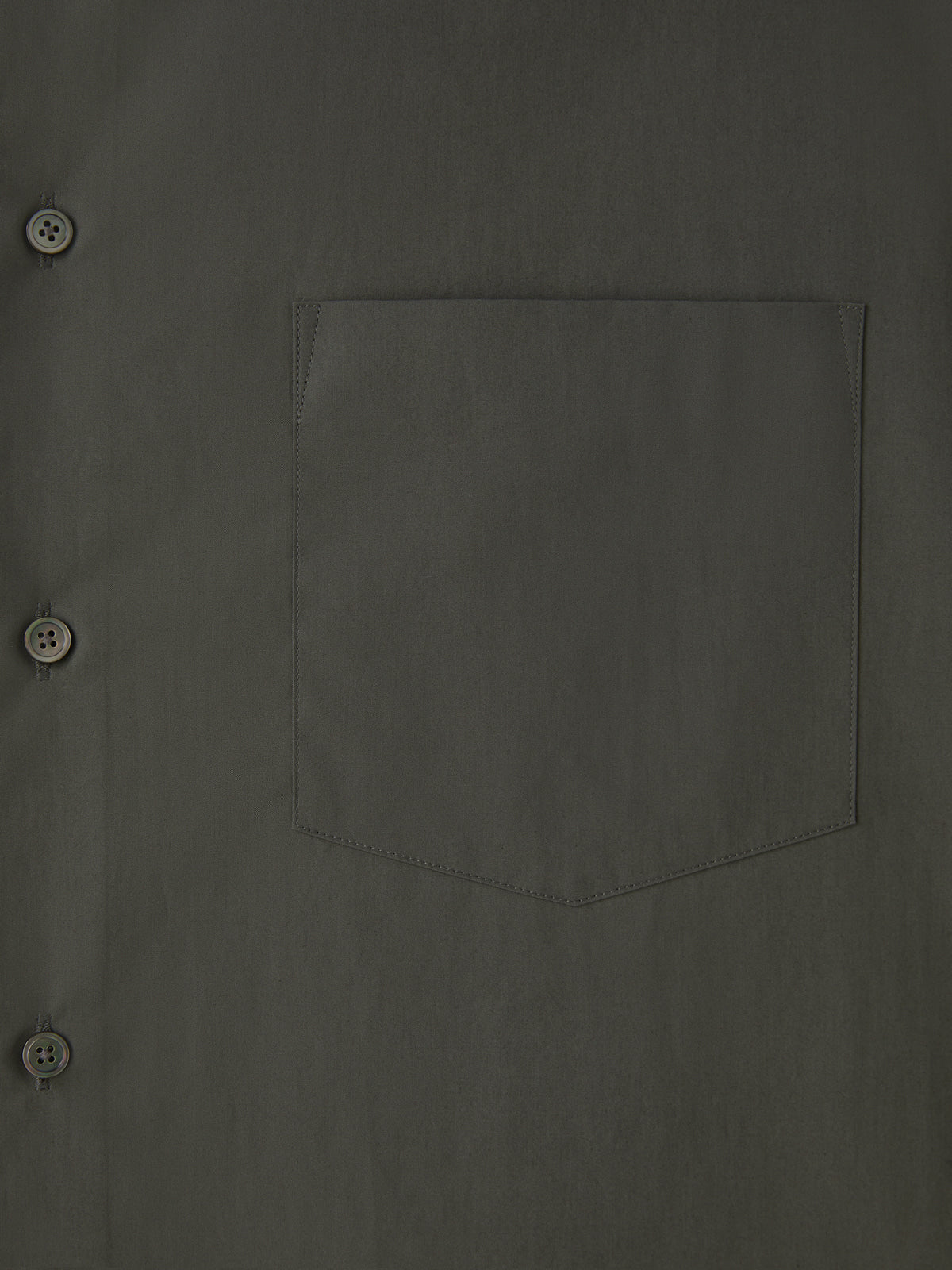 Recto - Powdery Cotton Classic Shirt (Khakish Grey) product image 11 | TRAB K-Fashion Australia