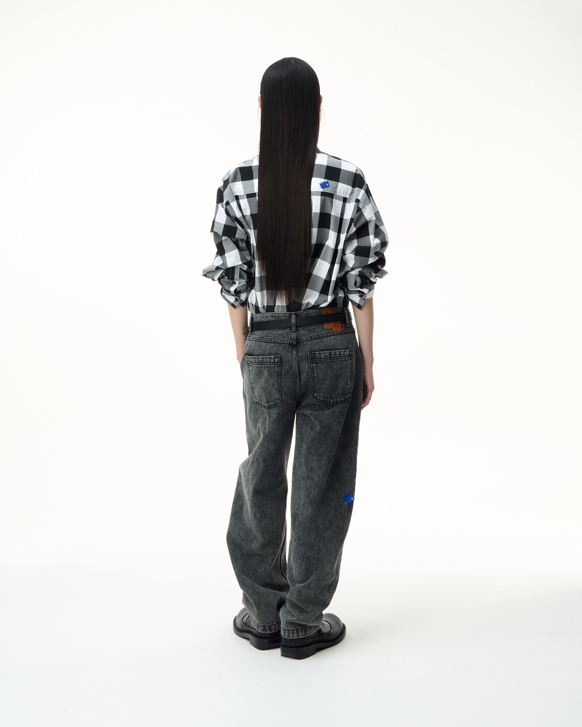 Ader Error - Sig; SV Tag jeans 03 (Noir) product image 3 | TRAB K-Fashion Australia