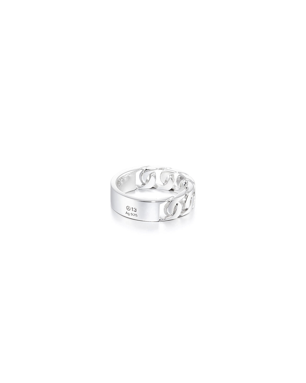 Numbering - Chain ID Ring (S) #7407 product image 7 | TRAB K-Fashion Australia