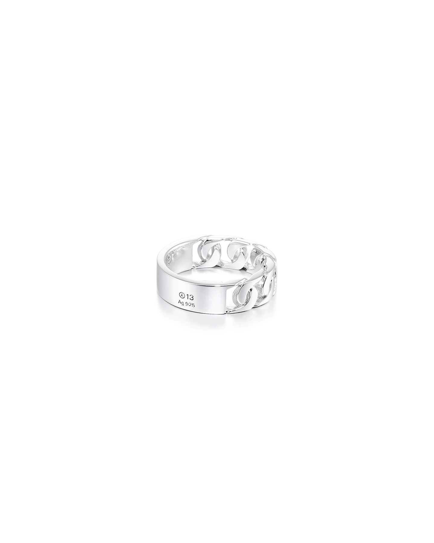 Numbering - Chain ID Ring (S) #7407 product image 7 | TRAB K-Fashion Australia