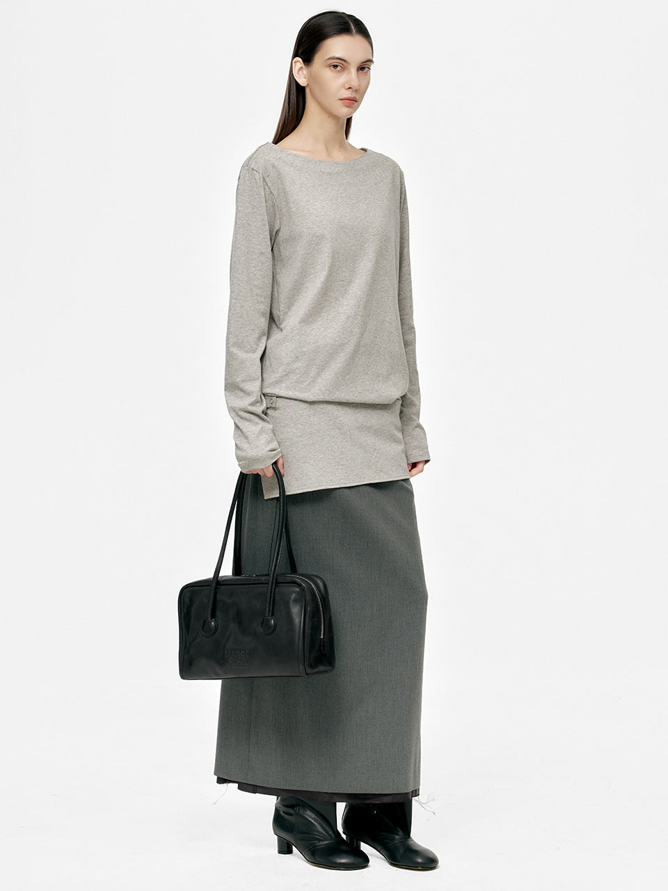 Marge Sherwood - Soft Boston (Black Pull-Up) product image 3 | TRAB K-Fashion Australia
