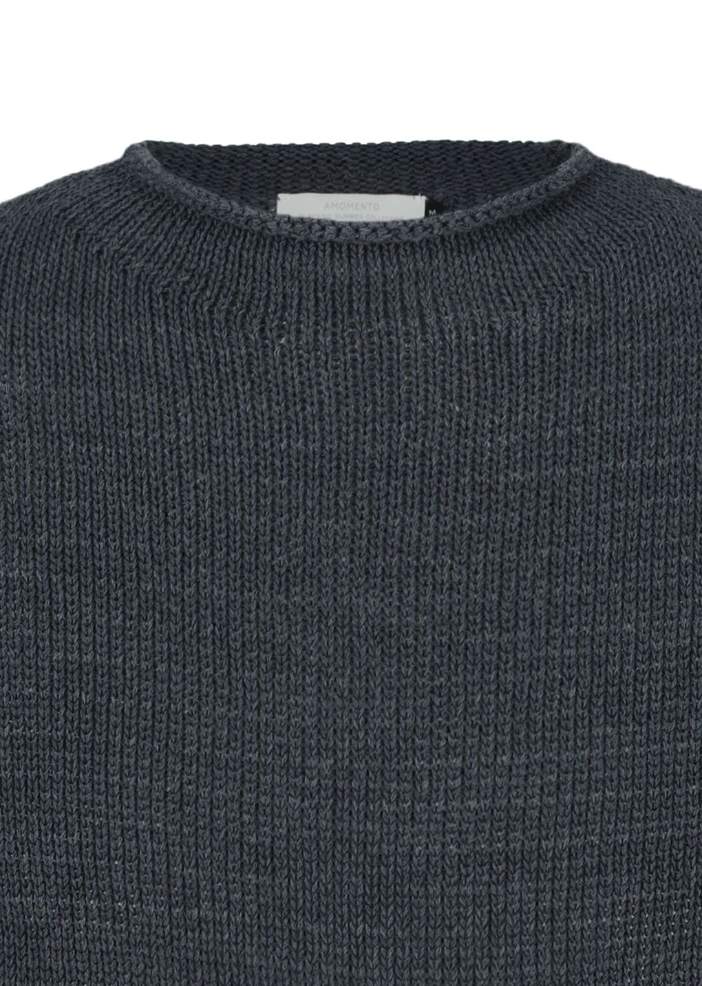 Amomento - [Pre-Order] Paper Yarn Pullover (Charcoal) product image 7 | TRAB K-Fashion Australia