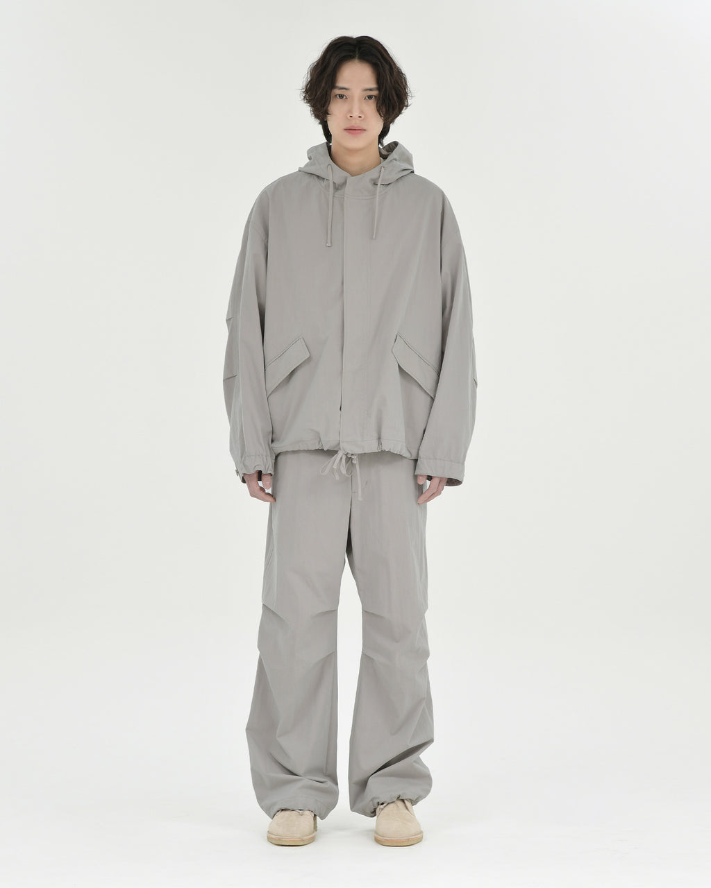 Brownyard - Travel Parka (Stone) product image 1 | TRAB K-Fashion Australia