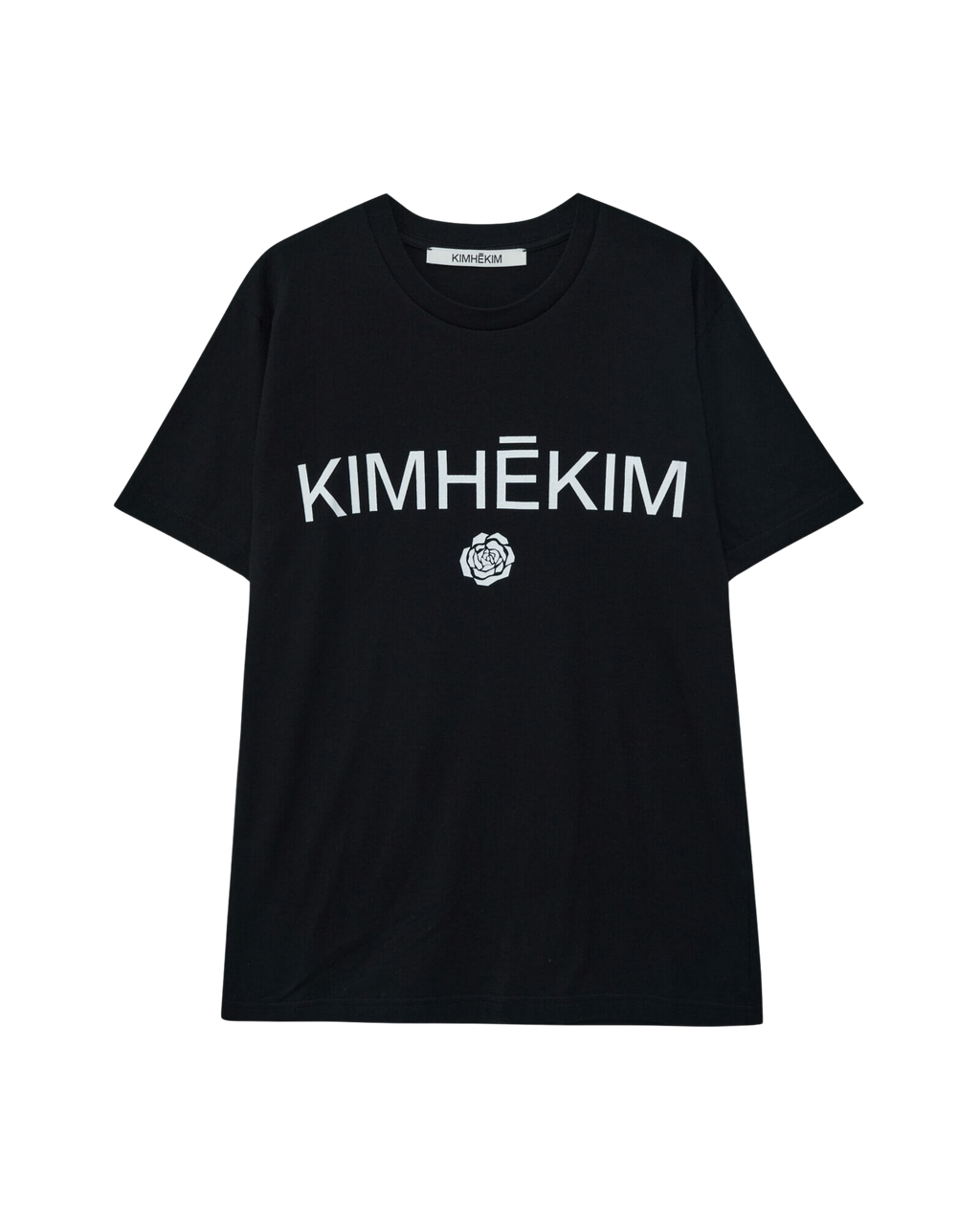 Kimhe Kim - Kimhekim Rose T-Shirt (Black) product image 1 | TRAB K-Fashion Australia
