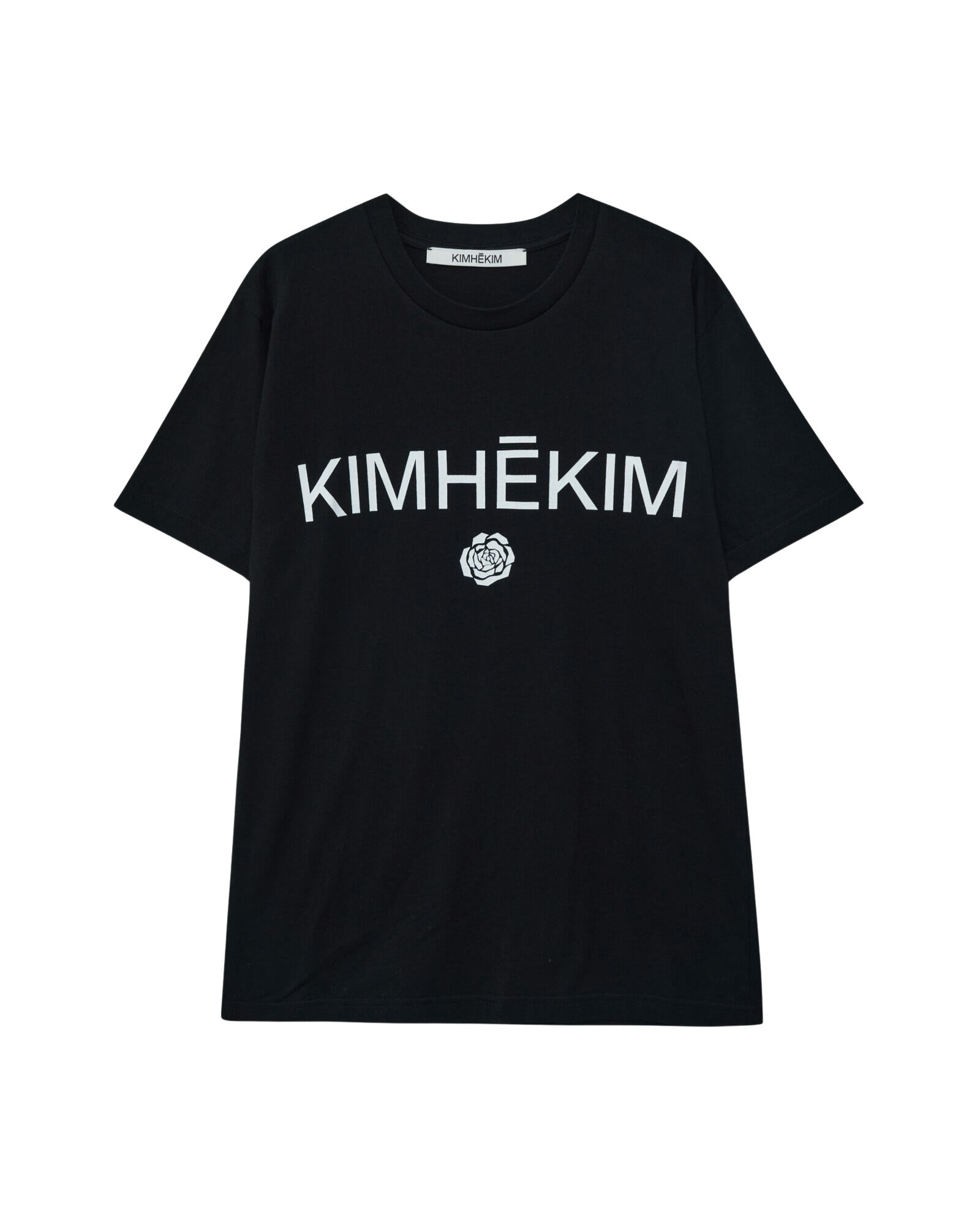 Kimhe Kim - Kimhekim Rose T-Shirt (Black) product image 1 | TRAB K-Fashion Australia
