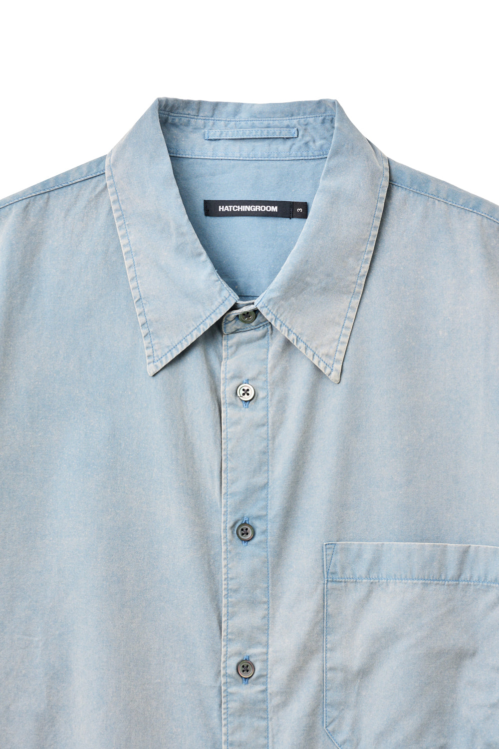 Hatchingroom - Arrow Shirt Bleached (Sax) product image 3 | TRAB K-Fashion Australia