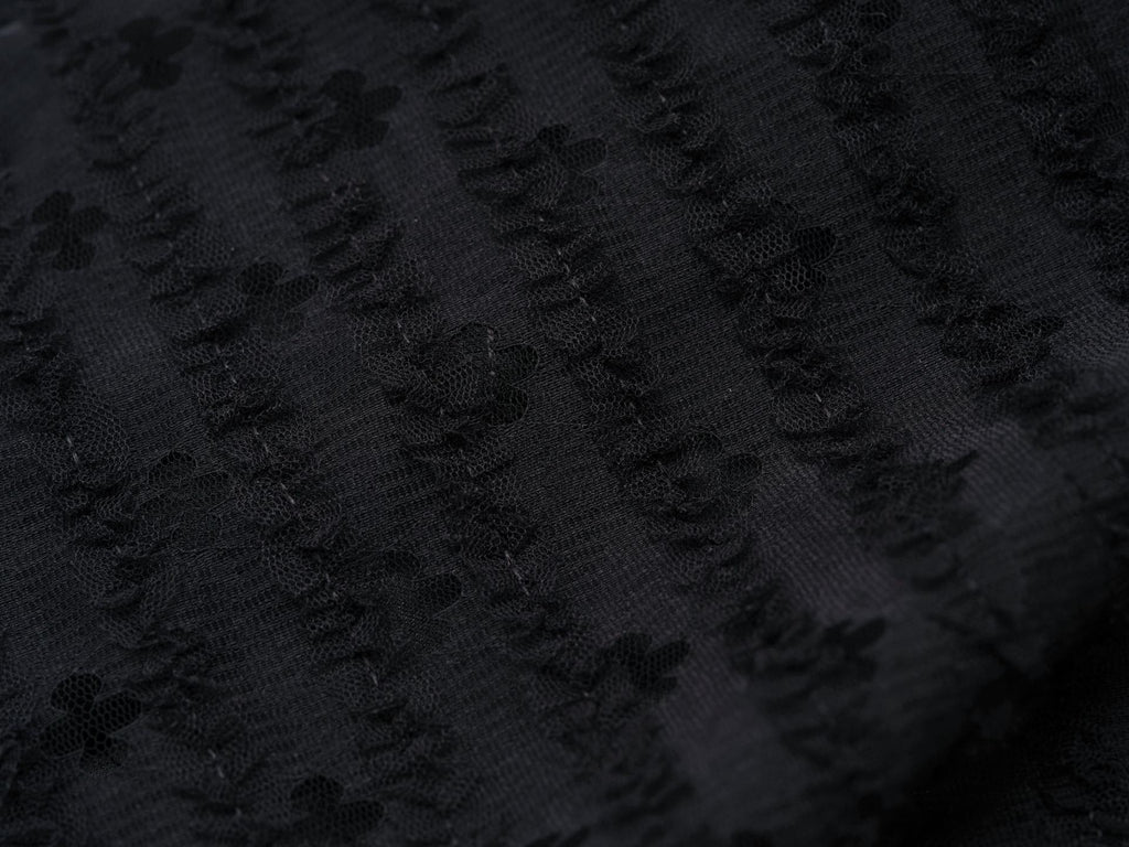 Coyseio - Square Neck Lace Dress (Black) product image 15 | TRAB K-Fashion Australia