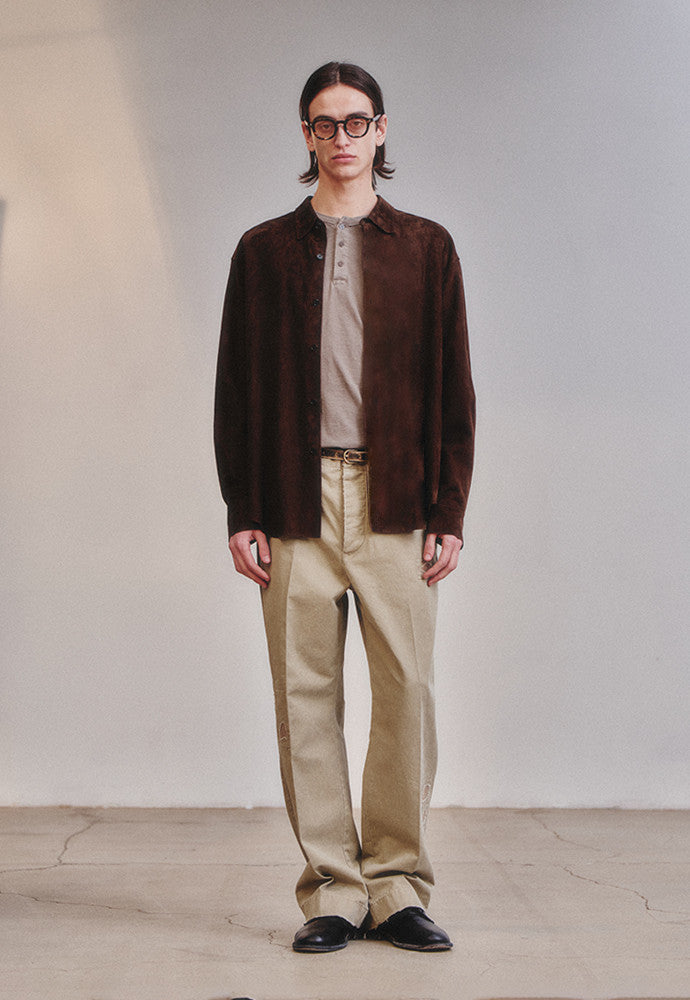 Art if acts - Goat Suede Shirt (Whiskey) product image 2 | TRAB K-Fashion Australia