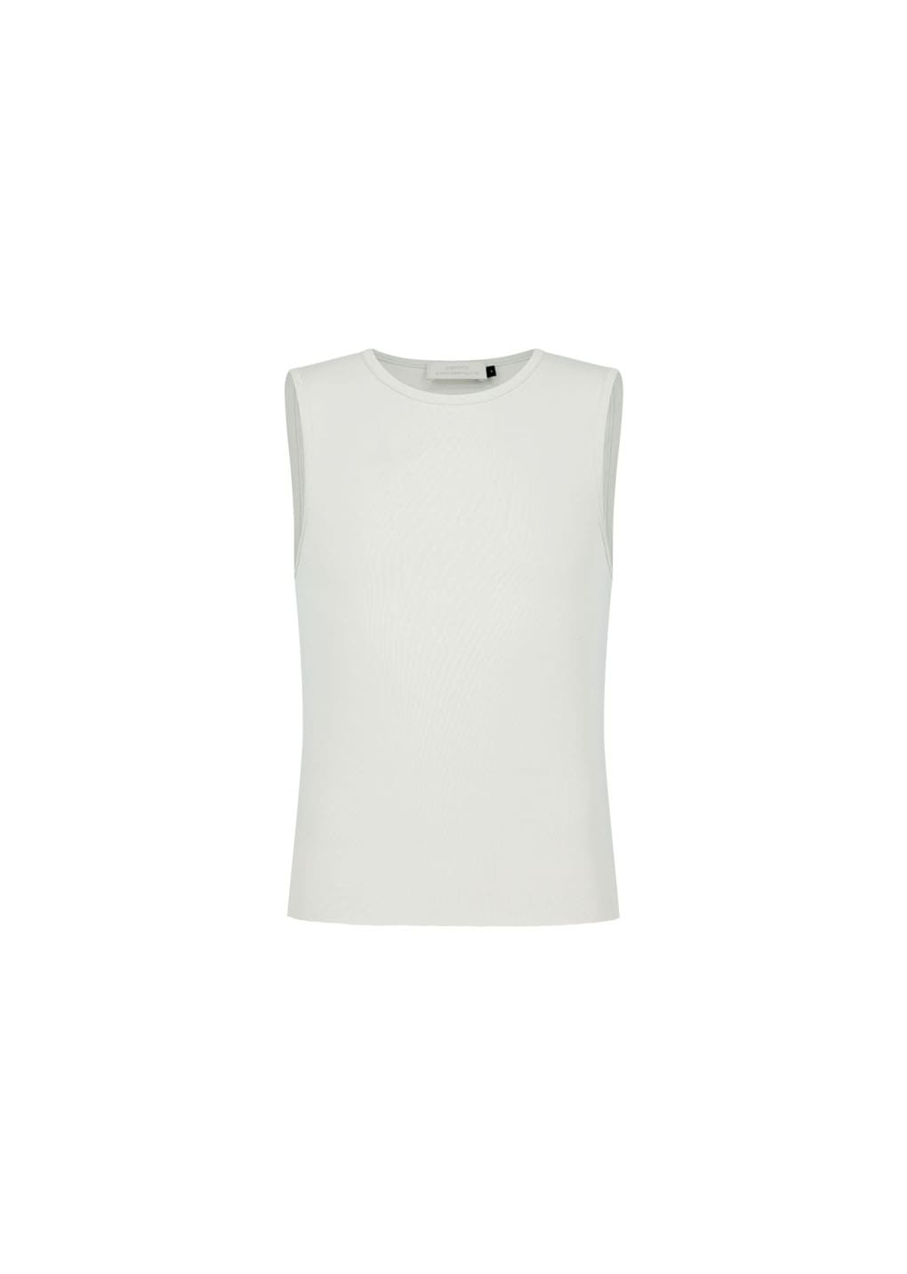 Amomento - Round Neck Sleeveless Top (Ivory) product image 2 | TRAB K-Fashion Australia