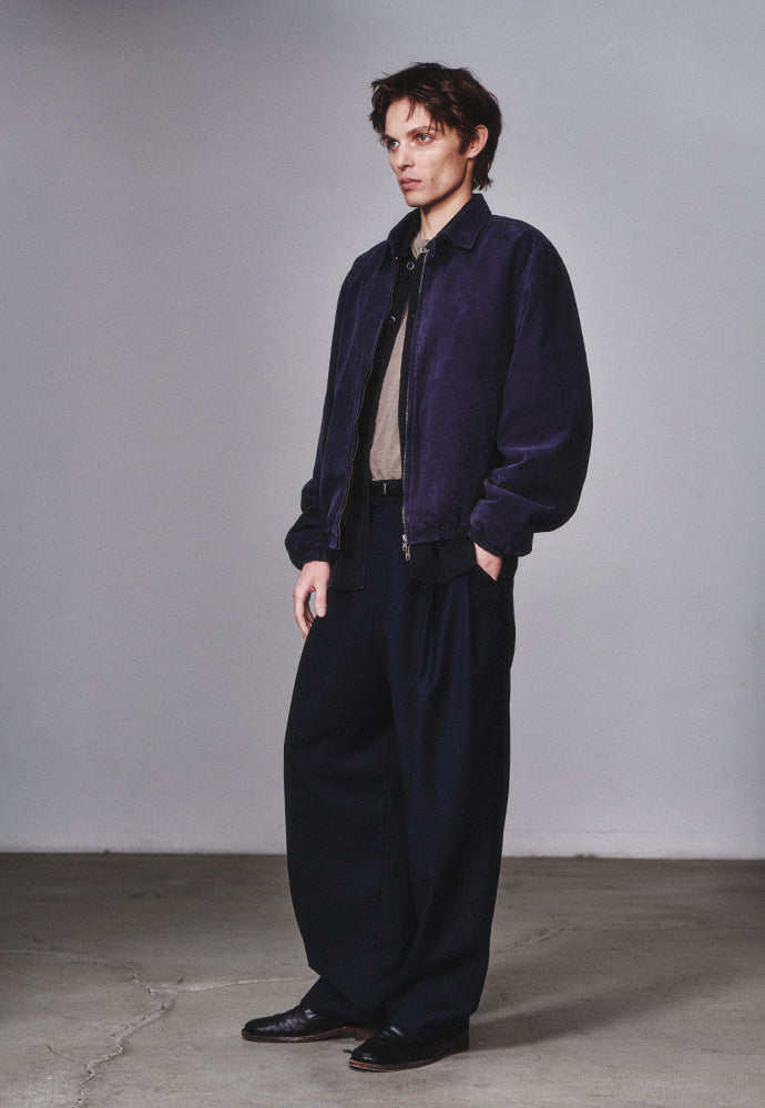 Art if acts - Washed Swing Jacket (Vintage Navy) product image 2 | TRAB K-Fashion Australia