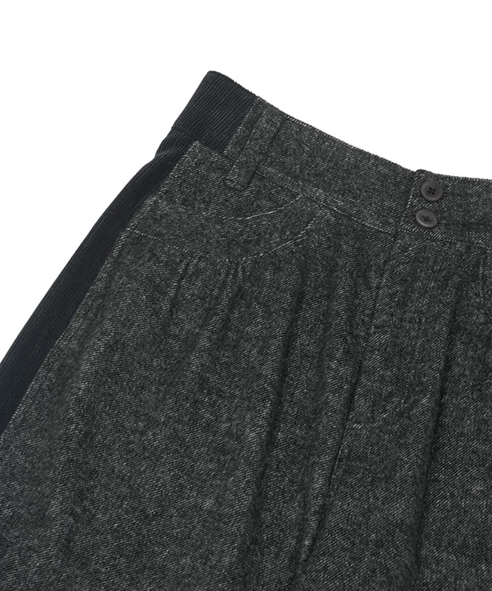 Coyseio - Side Panel Wide Pants (Dark Grey) product image 14 | TRAB K-Fashion Australia