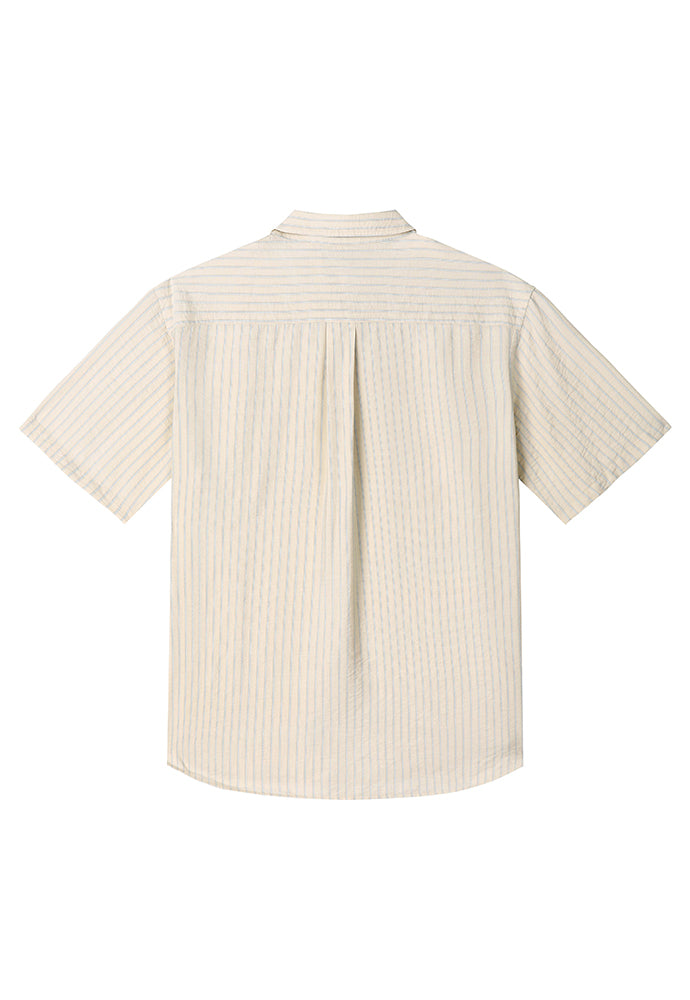 Art if acts - Wrinkle Rayon Half Shirt (French Beige) product image 8 | TRAB K-Fashion Australia