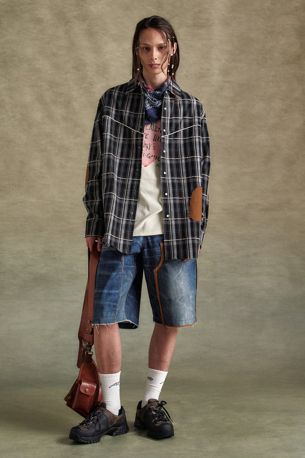 Andersson Bell - Unisex Heart Message T-Shirt (Ecru) product image 8 | TRAB K-Fashion Australia