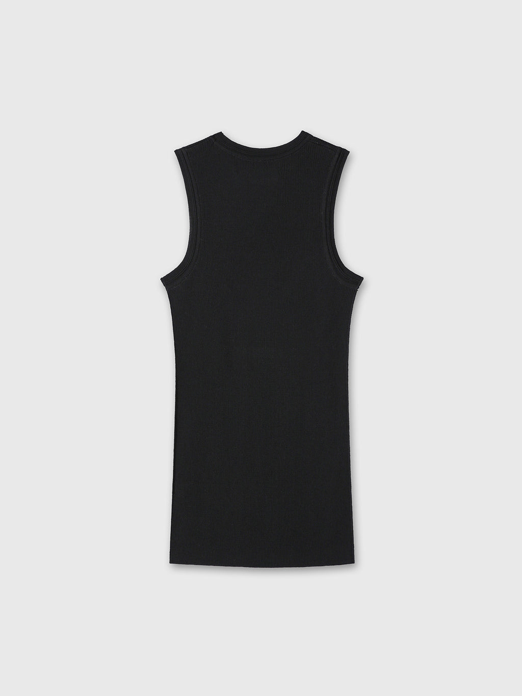 Tonywack - Wool Cashmere Ribbed Tank Top (Black) product image 8 | TRAB K-Fashion Australia