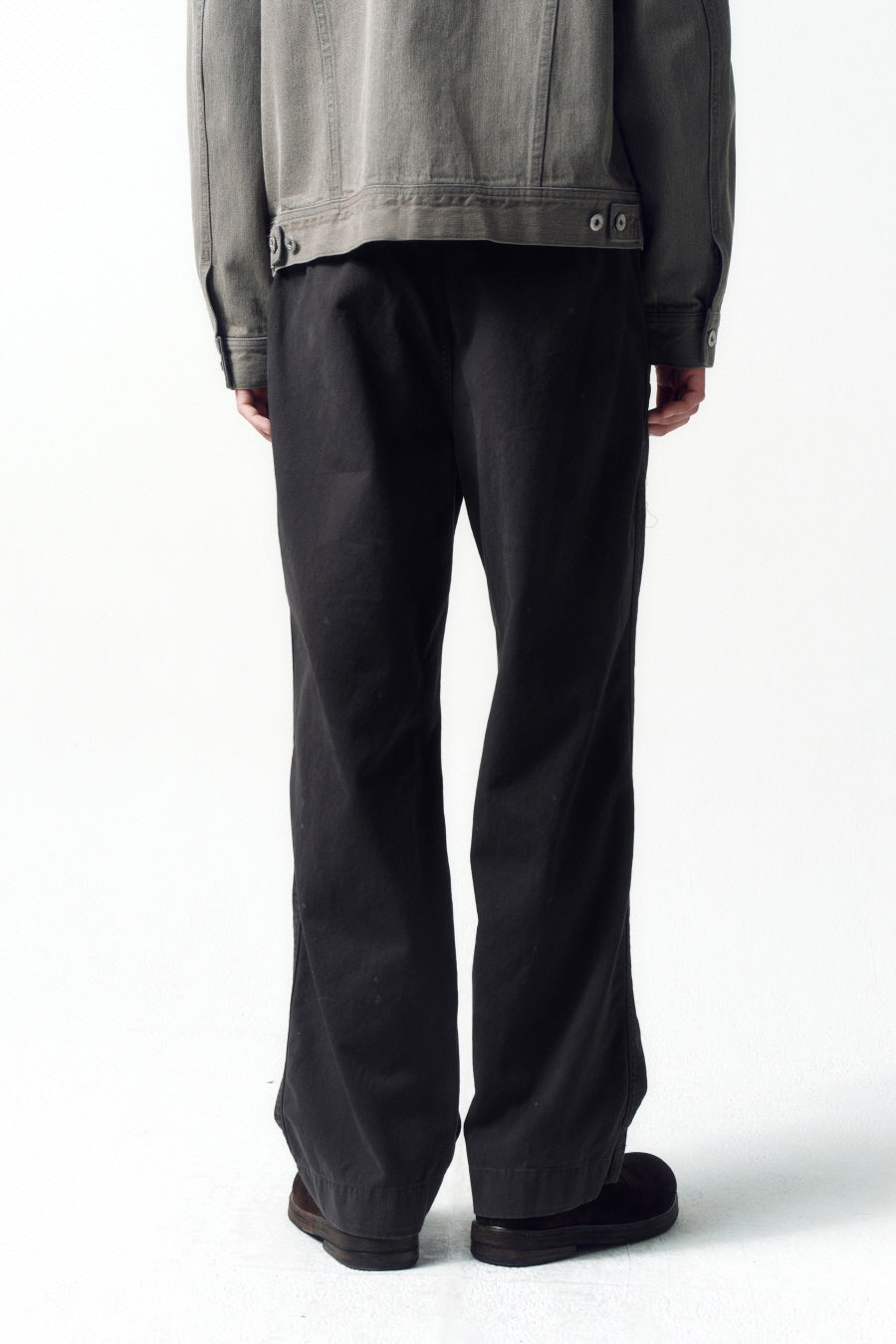 Insilence - Vintage Officer Chino Pants (Charcoal) product image 6 | TRAB K-Fashion Australia