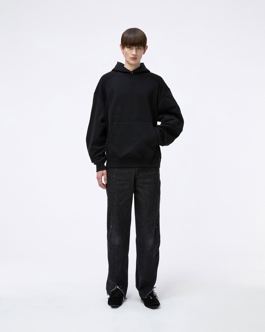 Ader Error - Hoodie Product. 28 (Noir) product image 1 | TRAB K-Fashion Australia