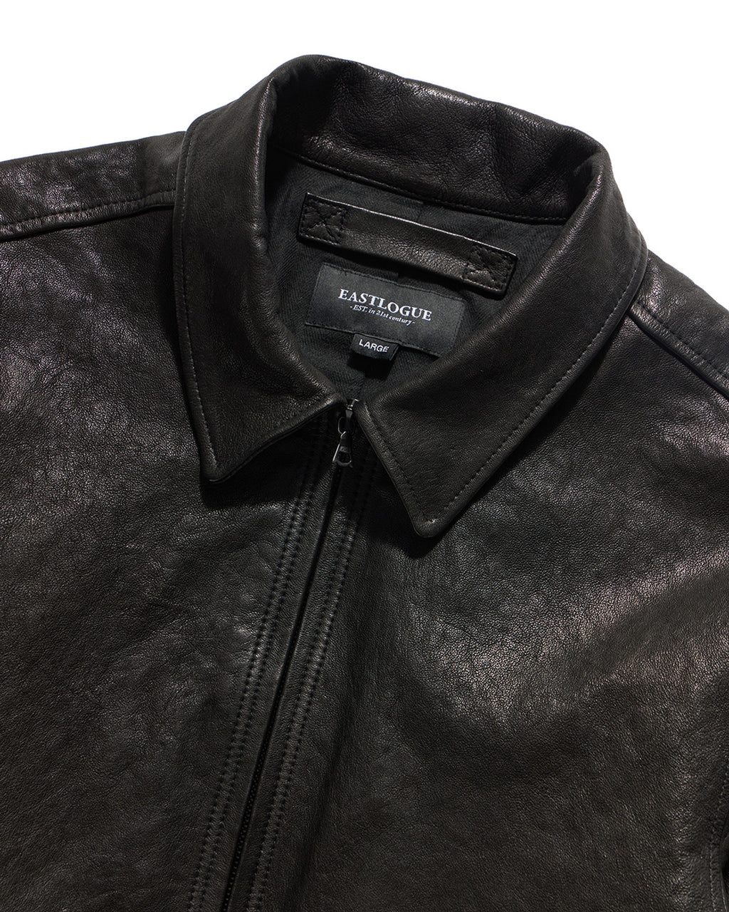 Eastlogue - Sporting Leather Jacket (Black) product image 3 | TRAB K-Fashion Australia
