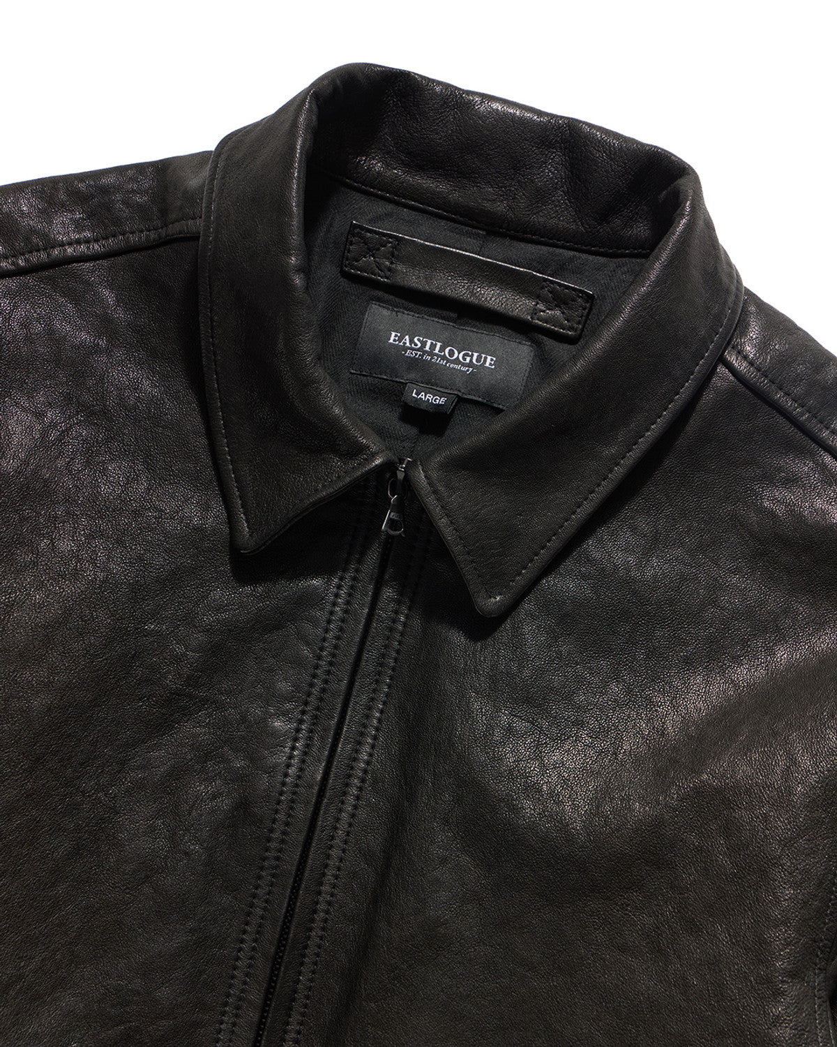 Eastlogue - Sporting Leather Jacket (Black) product image 3 | TRAB K-Fashion Australia