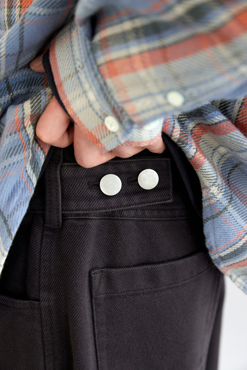 Hatchingroom - Double Knee Work Pants Washed (Charcoal) product image 16 | TRAB K-Fashion Australia